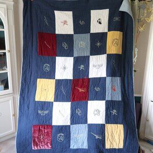 DISCONTINUED Pottery Barn Kids Harry Potter TWIN Patchwork Heirloom Quilt
